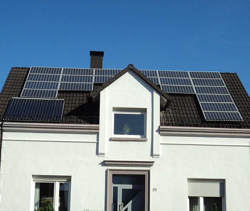 Installation einer Photovoltaikanlage