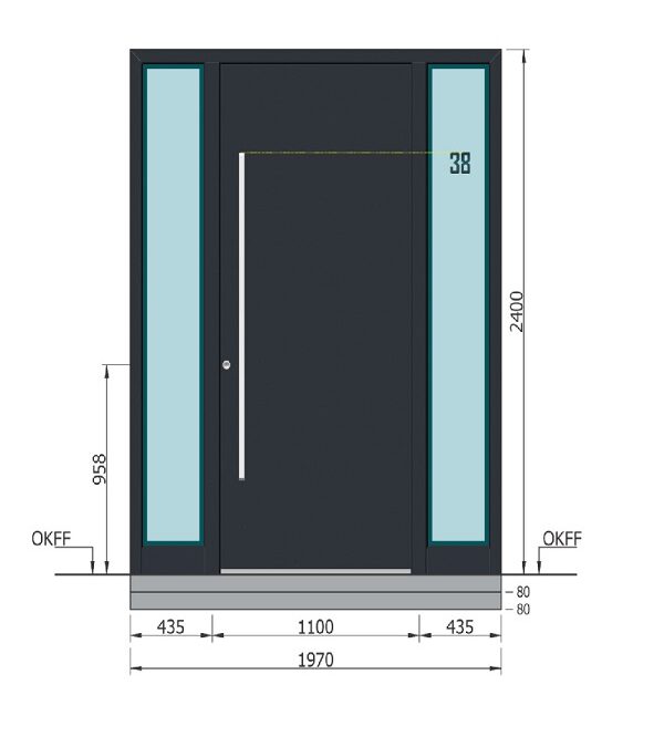 Inotherm Haustür K23579A