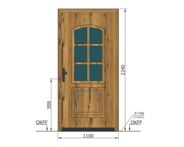 Inotherm Haustür I28555G